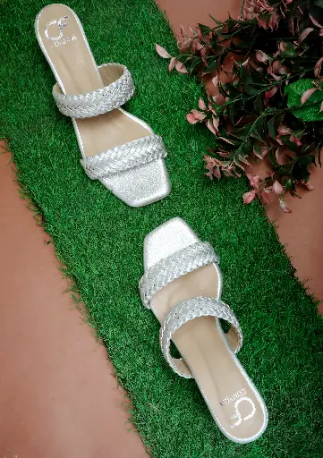 KAIRA -SILVER HEELS